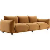 Copious Sofa in Cognac Velvet