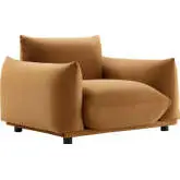 Copious Accent Chair in Cognac Velvet