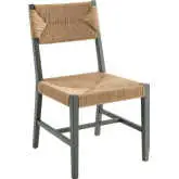 Bodie Dining Chair in Gray Wood & Paper Rope