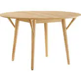 Gallant 47" Round Dining Table in Oak Finish