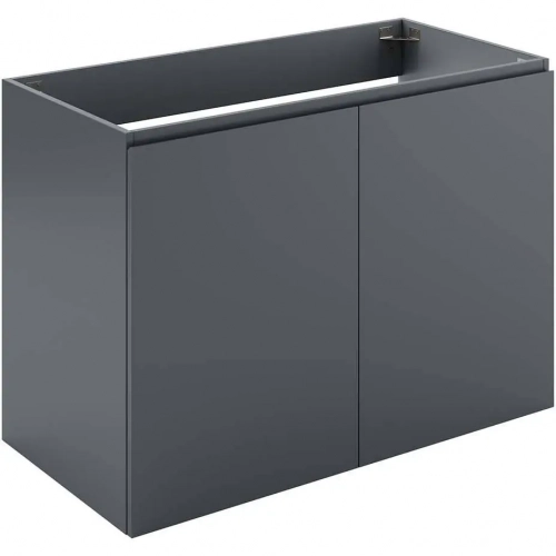 Vitality 36" Wall Mount Bathroom Vanity (Sink Not Included) in Gray Finish