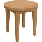 Brisbane Outdoor Side Table in Teak Wood