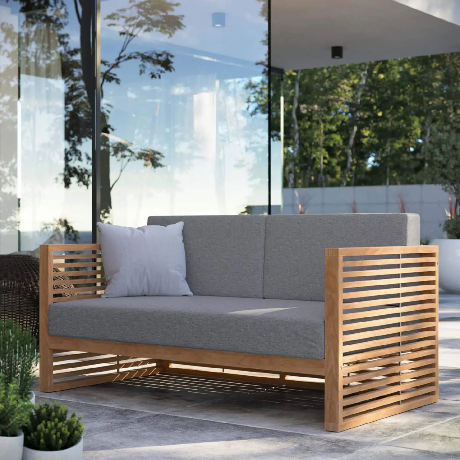 Modway Carlsbad Loveseat - Thumbnail 4
