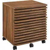 Render File Cabinet in Walnut Finish