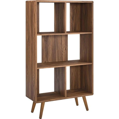 Transmit 31" Bookcase in Walnut Finish