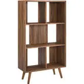 Transmit 31" Bookcase in Walnut Finish