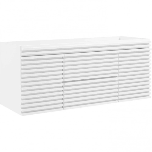 Render 48" Single Sink Bathroom Vanity (Sink Not Included) in White Finish