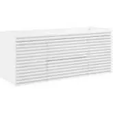 Render 48" Single Sink Bathroom Vanity (Sink Not Included) in White Finish