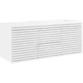 Render 48" Double Sink Bathroom Vanity (Sink Not Included) in White Finish