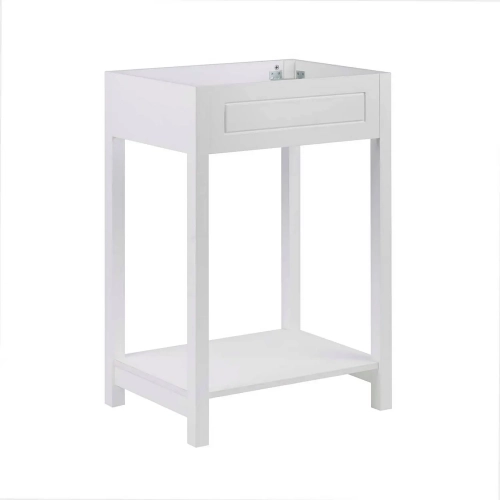 Altura 24" Bathroom Vanity Cabinet ONLY (Sink Not Included) in White Finish
