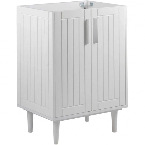 Augusta 24" Bathroom Vanity Cabinet (Sink Not Included) in White Finish
