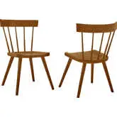 Sutter Dining Chair in Walnut Wood (Set of 2)
