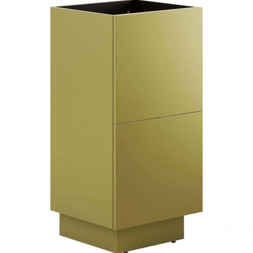 Quantum 18" Bathroom Vanity Cabinet (Sink Not Included) in Gold Finish