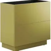 Quantum 36" Bathroom Vanity Cabinet (Sink Not Included) in Gold Finish