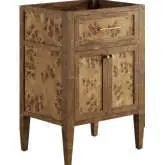 Elysian 24" Bathroom Vanity Cabinet in Brown Wood (Sink Not Included)