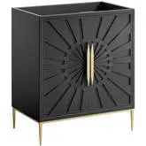 Awaken 30" Bathroom Vanity in Black Finish (Sink not included)