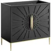 Awaken 36" Bathroom Vanity in Black Finish (Sink not included)
