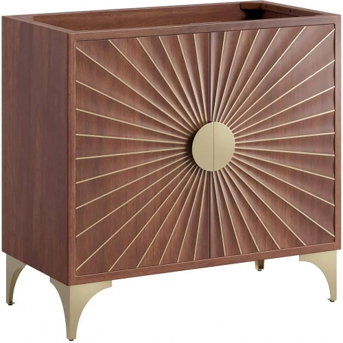 Daylight 36" Bathroom Vanity in Walnut Finish (Sink not included)