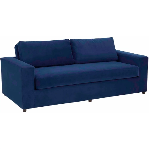Avendale Sofa in Deep Navy Blue Velvet
