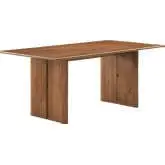 Amistad 72" Dining Table in Walnut Finish Wood