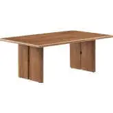 Amistad Coffee Table in Walnut Finish Wood