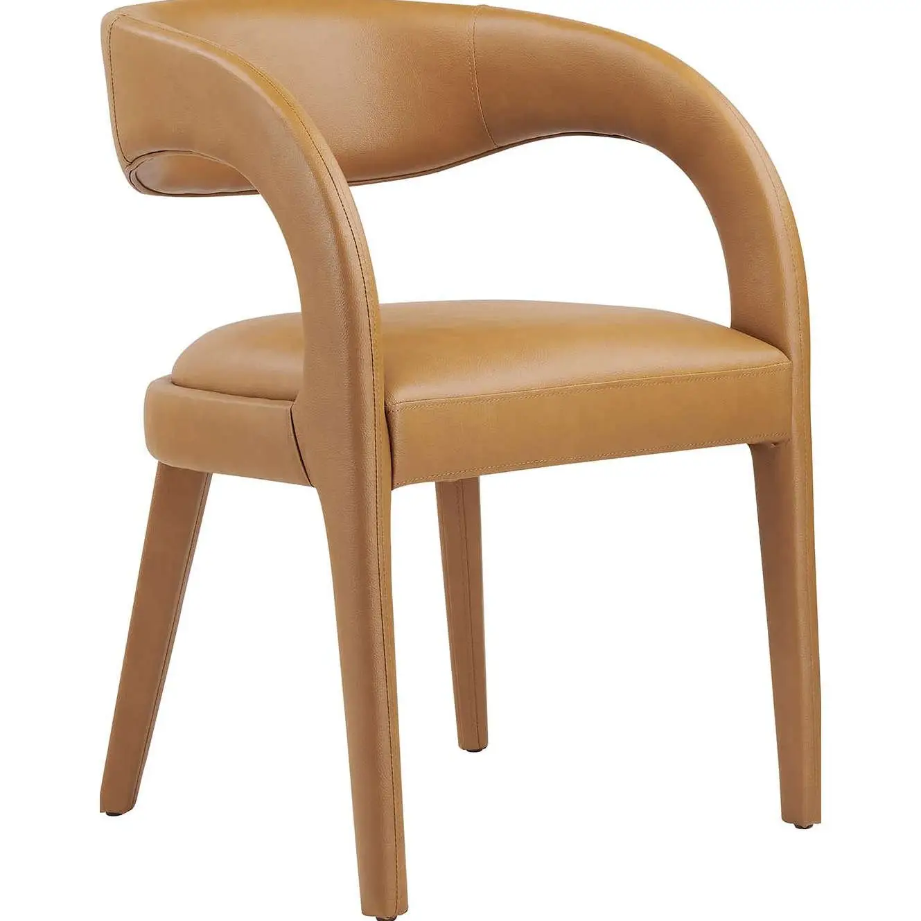 Pinnacle Vegan Leather Dining Chair Set of 2