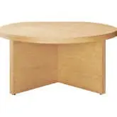 Silas Round Coffee Table in Natural Mango Wood