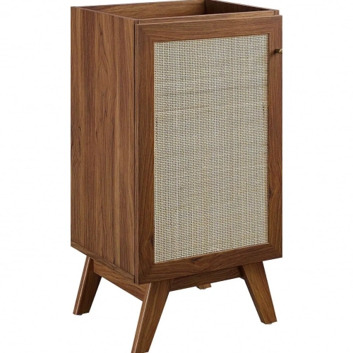 Soma 18" Bathroom Vanity Cabinet (Sink Not Included) in Walnut Finish