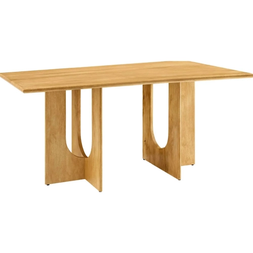 Rivian 70" Dining Table in Oak Finish Wood