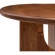 Rivian Round 34" Coffee Table in Walnut Finish Wood