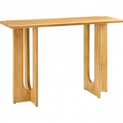 Rivian 46" Console Table in Oak Finish Wood