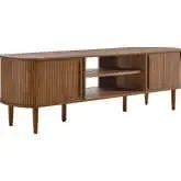 Contour 63" TV Stand in Walnut Finish