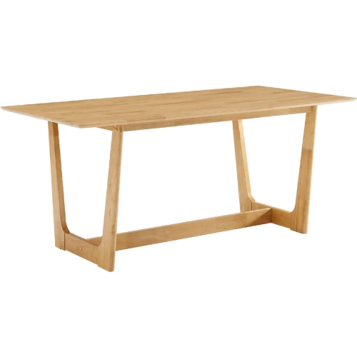 Solara 71" Dining Table in Natural Wood Finish