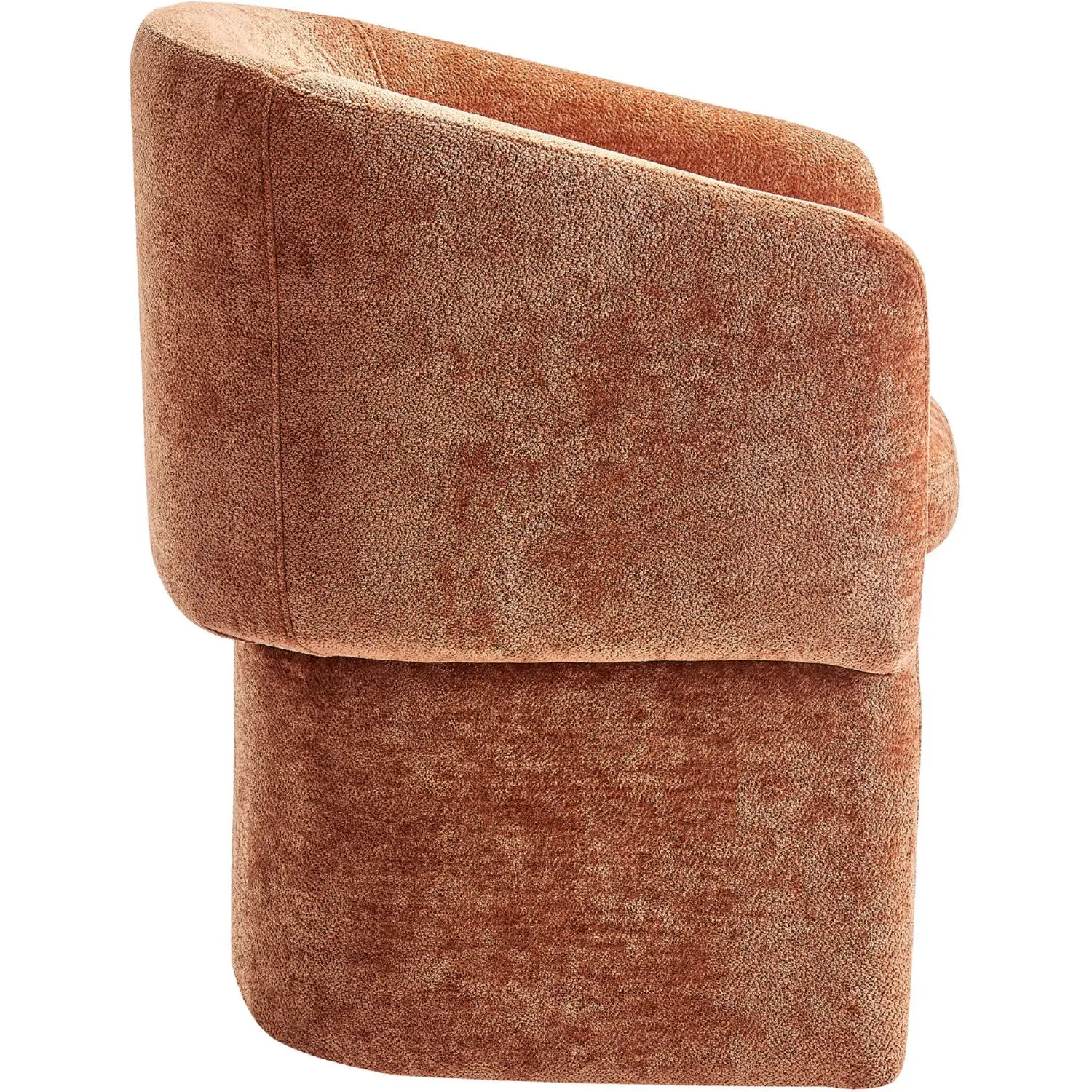 Modway - Verity Barrel Back Dining Armchair - Rust