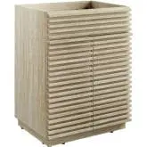 Render 24" Bathroom Vanity Cabinet (Sink Not Included) in Faux Travertine