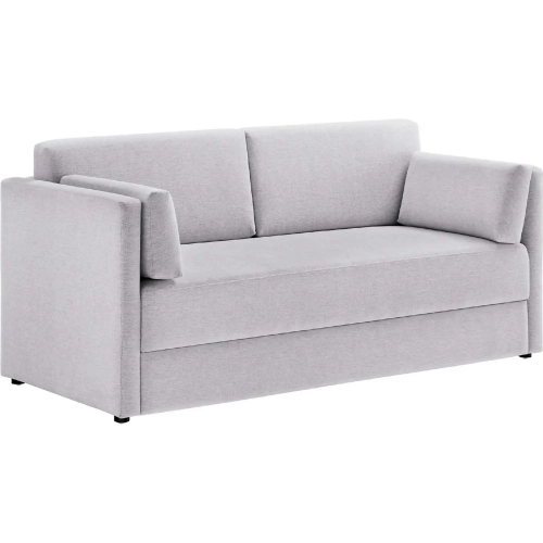 Linden Sofa in Newsprint Gray Heathered Chenille Sofa