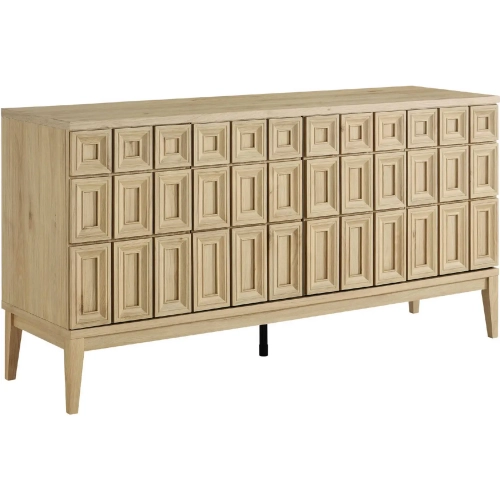 Samos 62" Sideboard in Hickory Brown Finish MDF