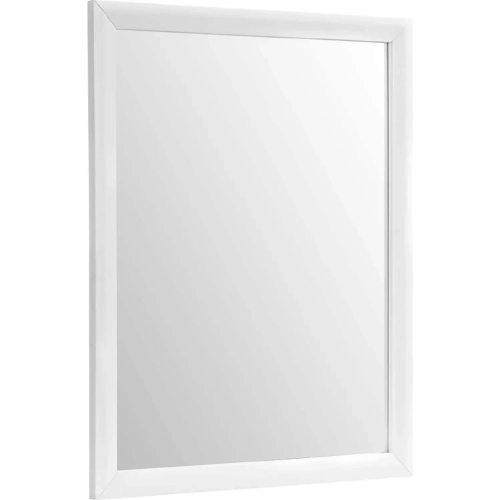 Tracy Mirror in White Wood