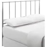 Kiana Full Headboard in Gray Powder Coated Steel
