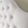 Sovereign Queen Headboard in Diamond Tufted White Velvet