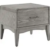 Georgia Nightstand in Gray Wood
