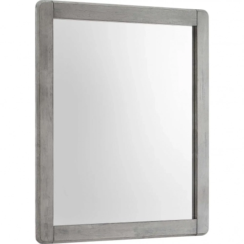 Georgia Mirror in Gray Wood
