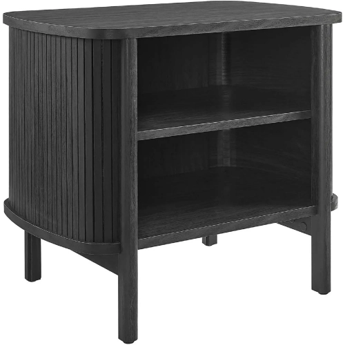 Cadence Open Nightstand in Black Finish