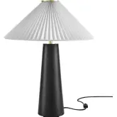 Nera Table Lamp in Black Marble