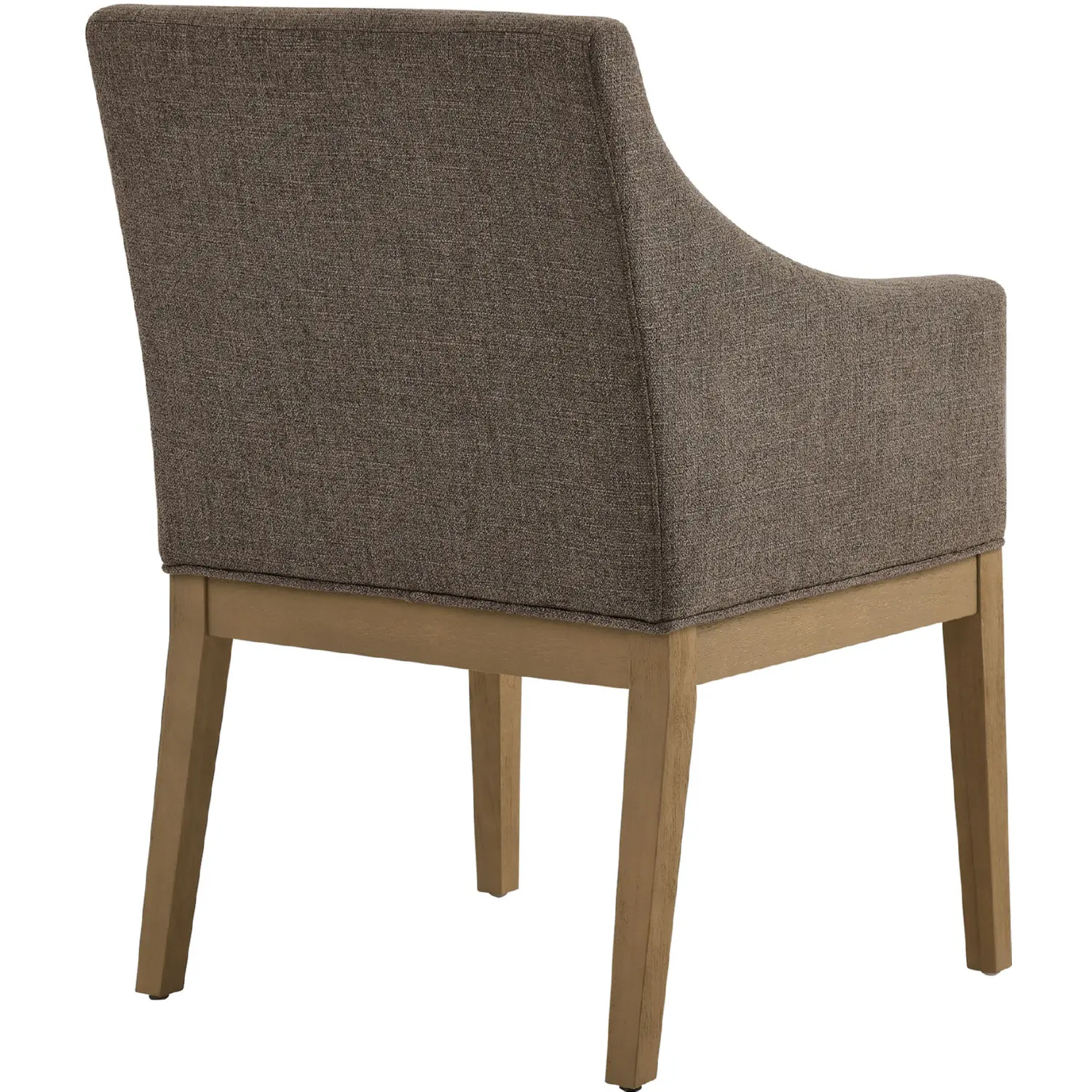 Alton Fabric Upholstered Dining Armchair by Modway - Mocha Natural