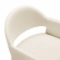 Talia Dining Arm Chair in Alabaster Neutral Performance Velvet