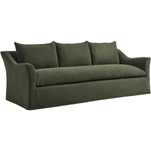Somerset 92" Slipcovered Sofa in Sage Green
