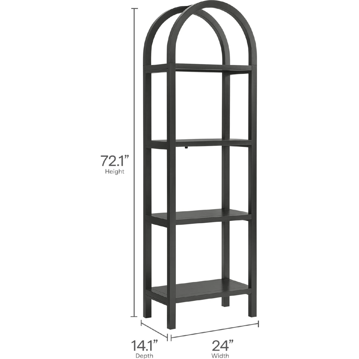 Modway Vexley Bookcase - Thumbnail 5