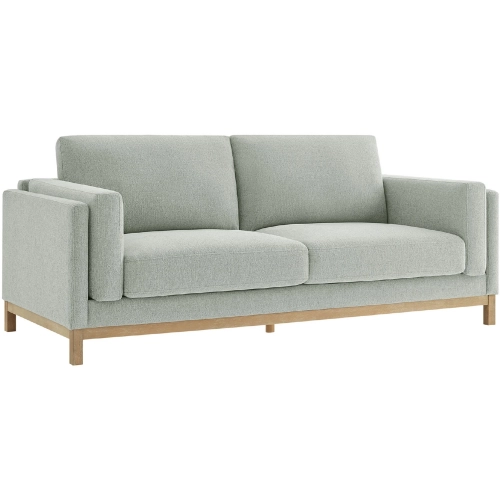 Roscoe 81" Sofa in Mist Gray Fabric