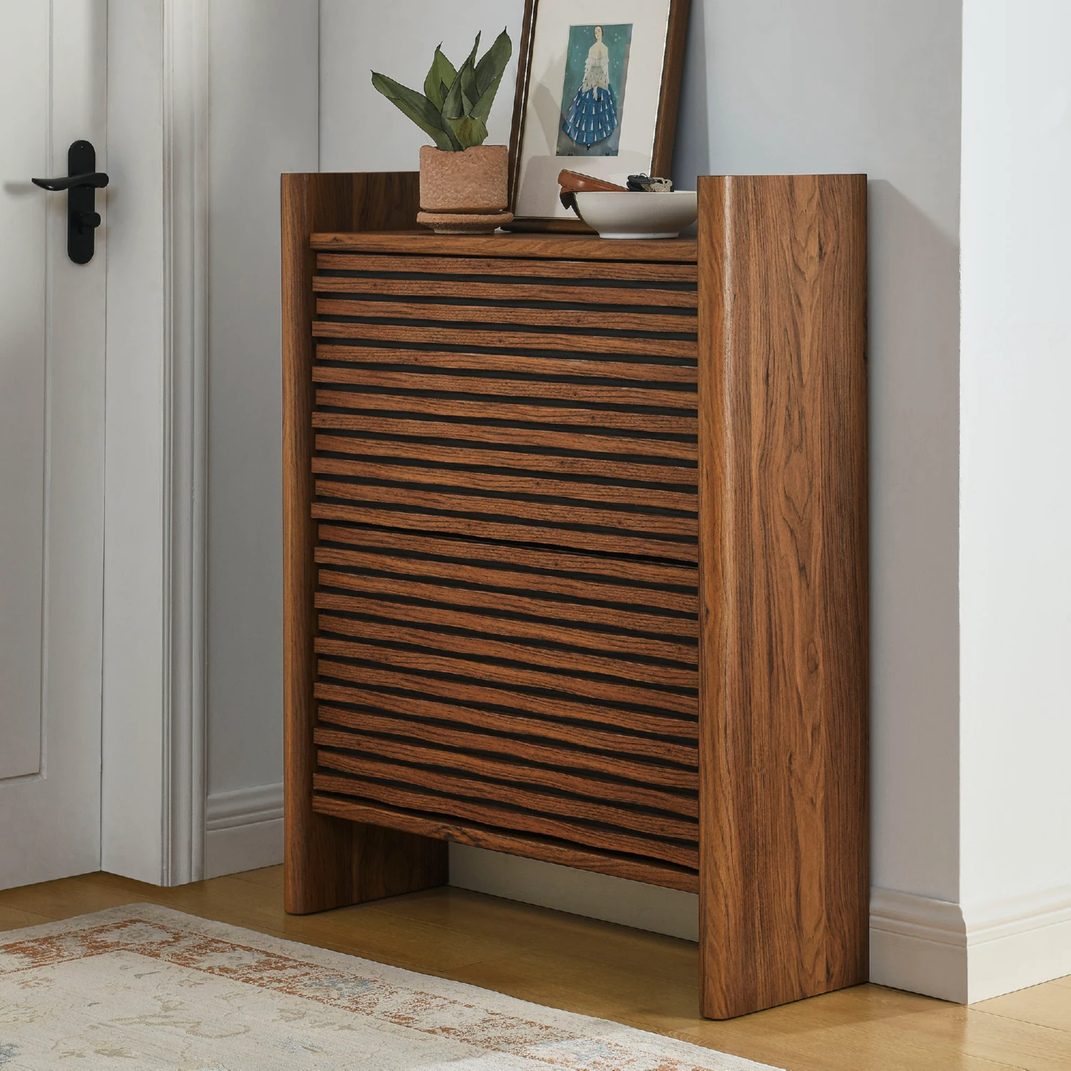 Modway Emric Wave Shoe Cabinet - Thumbnail 3